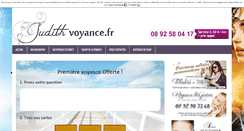 Desktop Screenshot of judith-voyance.fr