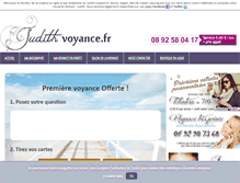 Tablet Screenshot of judith-voyance.fr